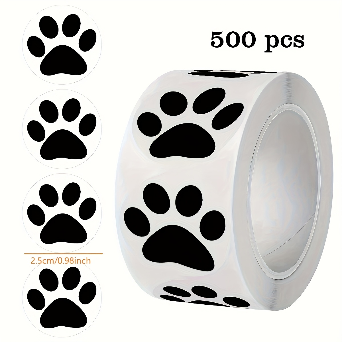 クリアな足跡模様 - 強力な粘着性のあるペットステッカー、汚 - Cat Claw Bark のレビューと価格