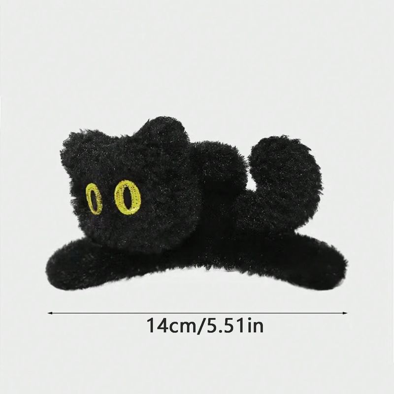 1pc マルチカラーの女性と女の子の秋と冬のぬいぐるみ立体猫 - Cat Claw Bark のレビューと価格