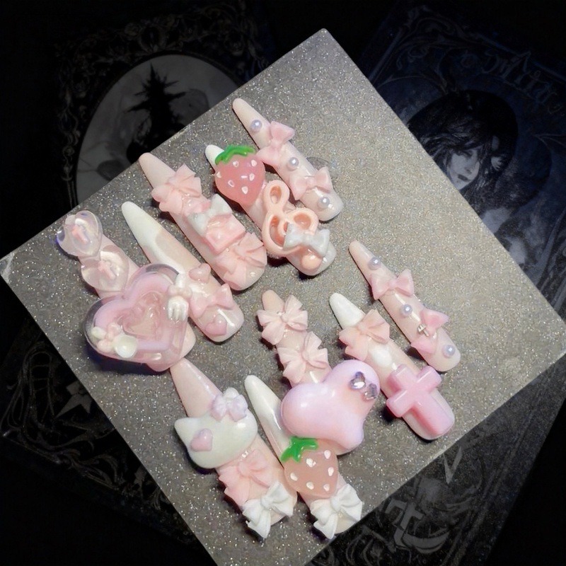 10個入り スイートクールホワイト 3D猫の爪型ボウ付きステ - Cat Claw Bark のレビューと価格